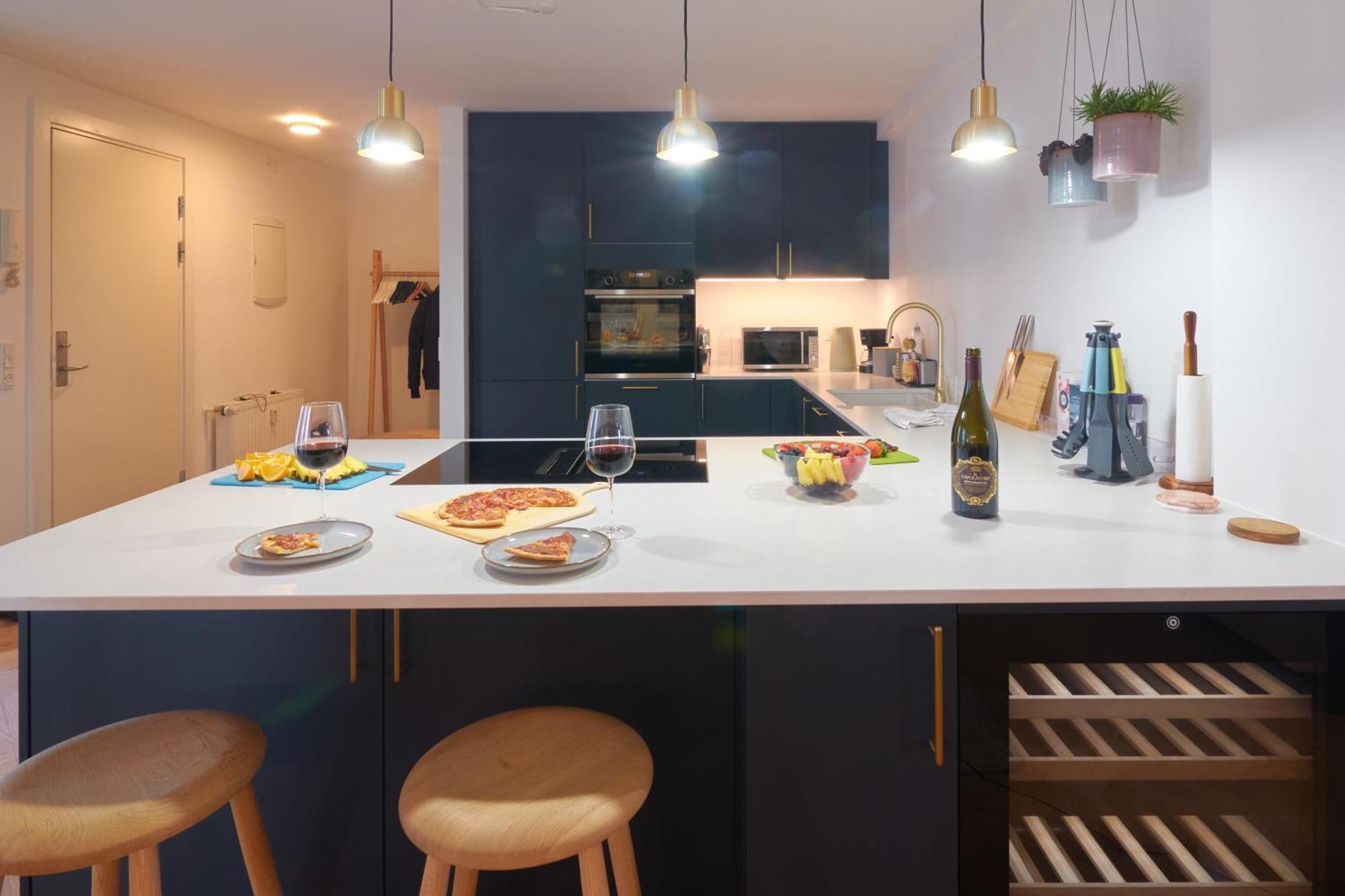 Designer 2 Bedroom With Private Balcony Apartment Copenhagen